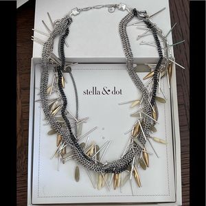 Stella & Dot Freya Fringe necklace